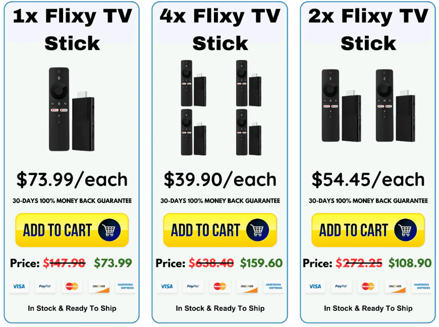Flixy TV Smart Stick +Special+Price